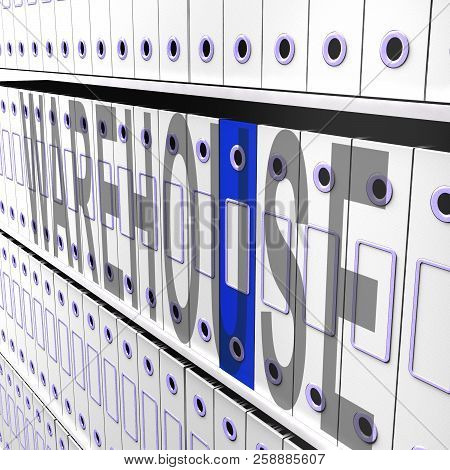 Data Warehousing Datacenter Resources Storage 3D Rendering