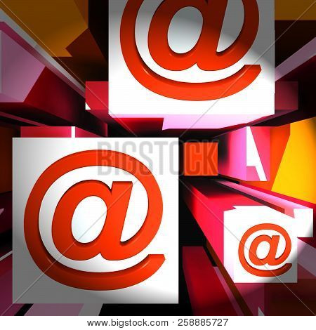 Email Overload Spam Communication Stress 3D Rendering
