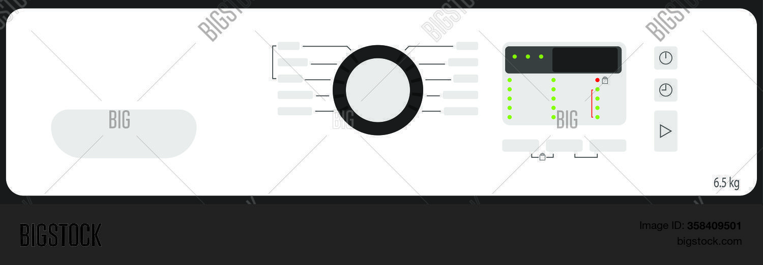 Panel Washing Machine Vector Photo Free Trial Bigstock panel-washing-machine-vector-photo-free-trial-bigstock