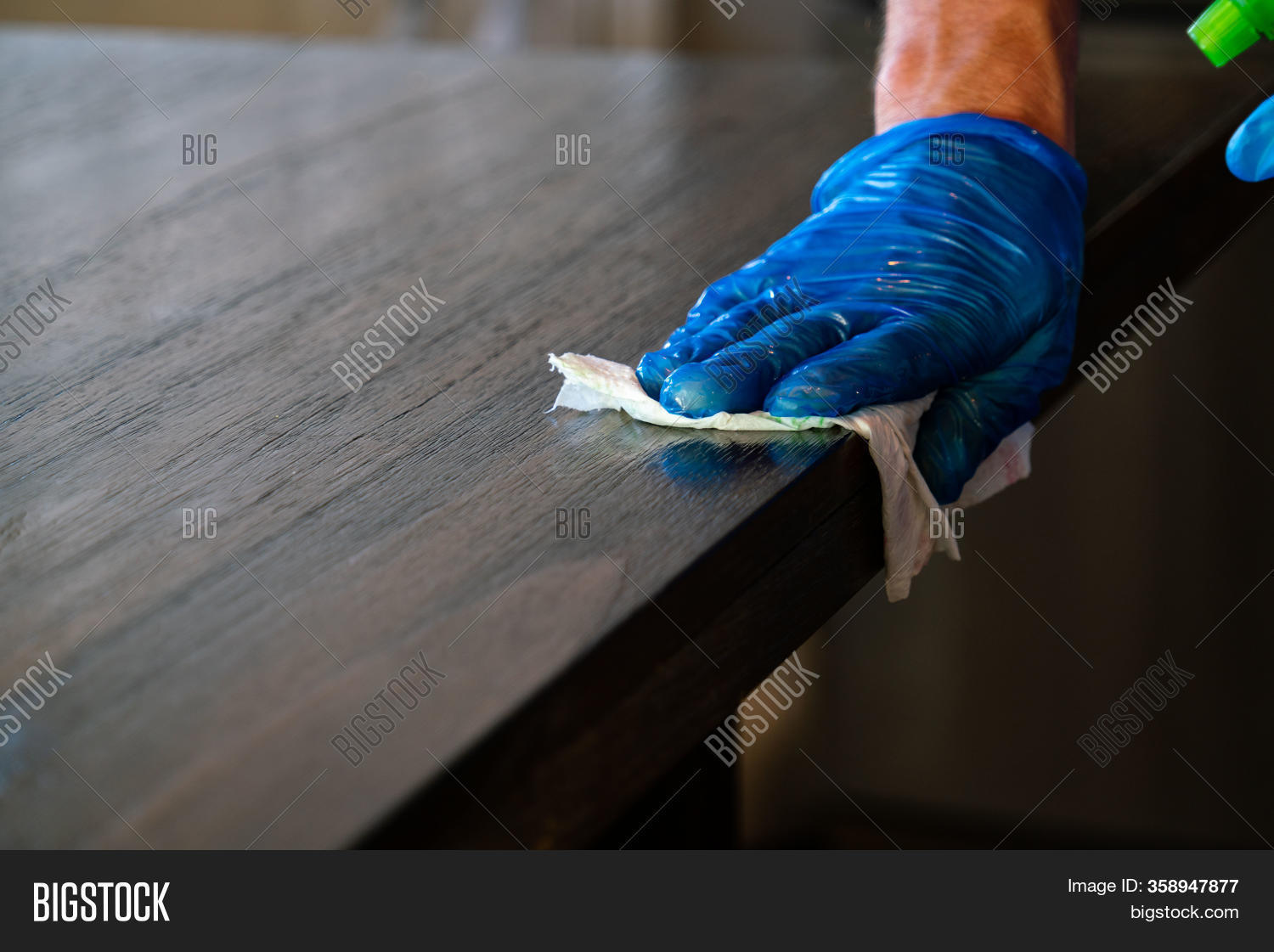 Wiping Down Surfaces Image & Photo (Free Trial) Bigstock