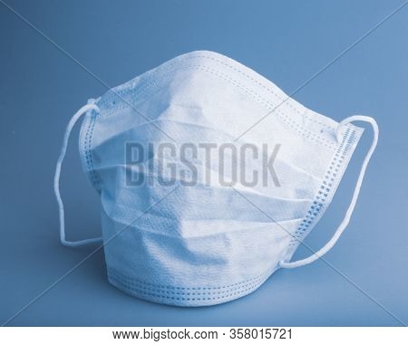 Image Of Medical Face Protection Mask. A Surgical Mask, Also Called A Ffp (filtering Facepiece Parti