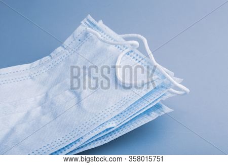 Image Of Medical Face Protection Mask. A Surgical Mask, Also Called A Ffp (filtering Facepiece Parti