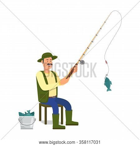 hand fishing rod