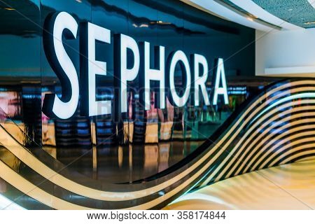 Sephora Shop, A French Chain Of Personal Care And Beauty Stores