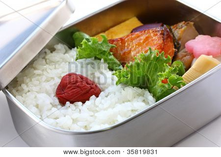 お弁当、日本ランチをボックス