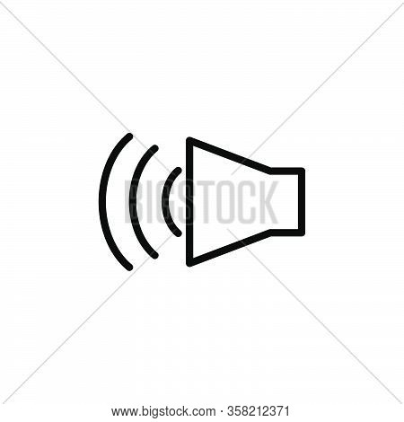 Speaker Icon Graphic Design Template Vector Isolated