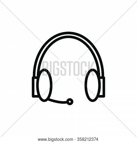 Headphone Icon Graphic Design Template Vector Isolated