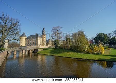 the Castle of gemen in the german muensterland