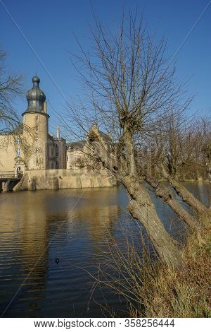 the Castle of gemen in the german muensterland