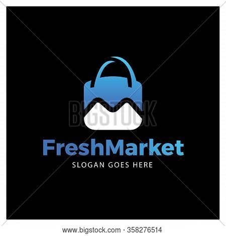 Freshmarket Logo Template Design Vector, Market Logo