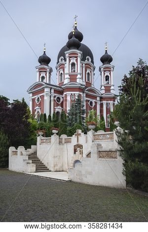 Church Of The Nativity Of The Mother Of God. Curchi Monastery, Moldova