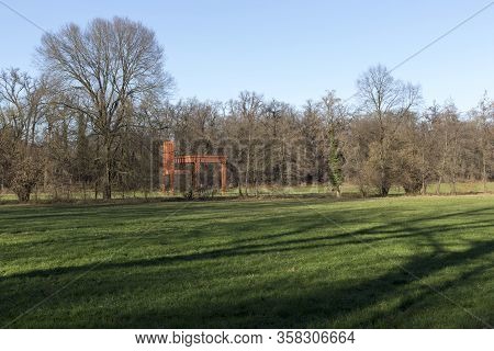 View Inside The Wonderful Park Of Villa Reale