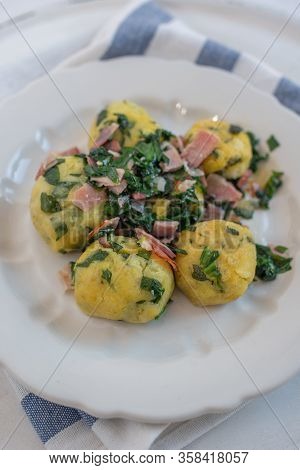 Home Made German Home Made Wild Garlic Dumplings
