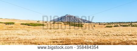Snezka - The Highest Mountain Of Czech Republic. Krkonose National Park, Giant Mountains