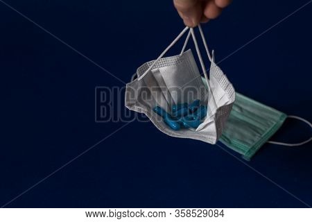 Covid-19 Medical Disposable Face Mask The New Coronavirus Pneumonia Received The Official Name From 