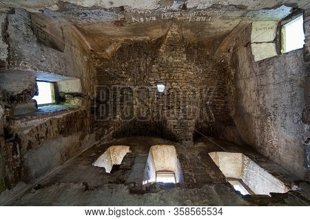 Ukraine, Podgora Village, Ternopil Region, Terebovlya District. Pidhiryan Monastery. View Of The Mon
