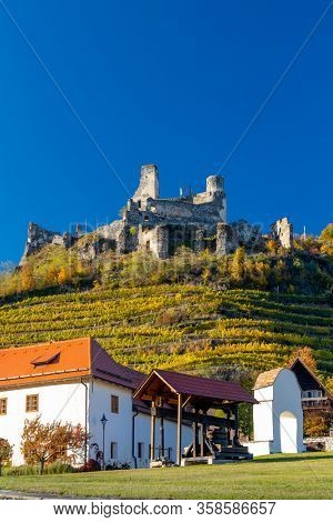 Ruins of Senftenberg, Krems-Land District, Lower Austria, Austria