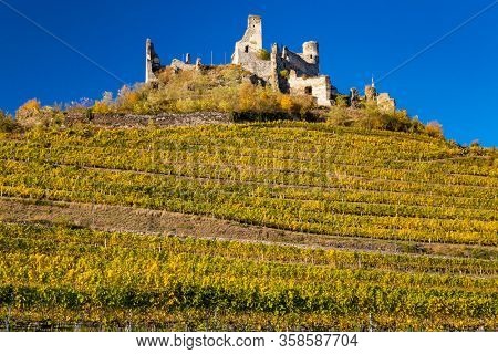Ruins of Senftenberg, Krems-Land District, Lower Austria, Austria