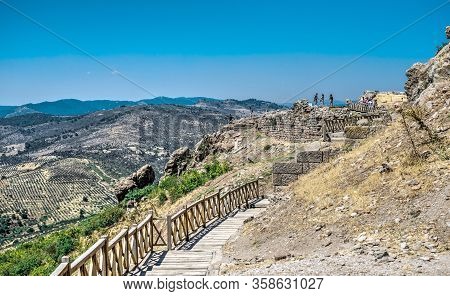 Pergamon Ancient City In Turkey