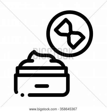 Anti-aging Cream Icon Vector. Anti-aging Cream Sign. Isolated Contour Symbol Illustration