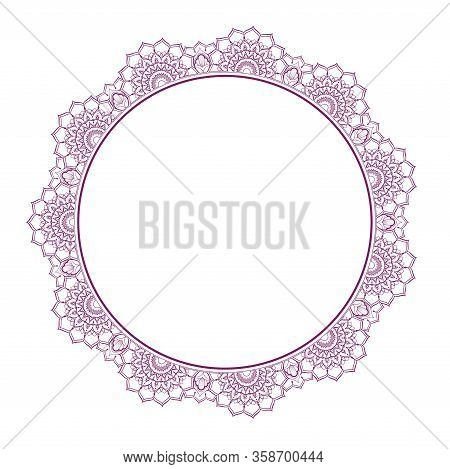 Floral Oriental Pattern. Mandala Vector Oriental. Vector Seamless Ornamental
