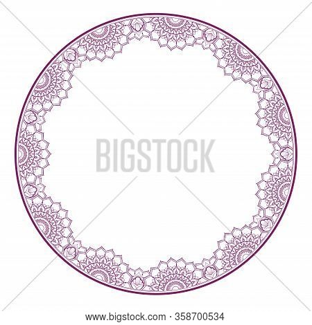 Floral Oriental Pattern. Mandala Vector Oriental. Vector Seamless Ornamental