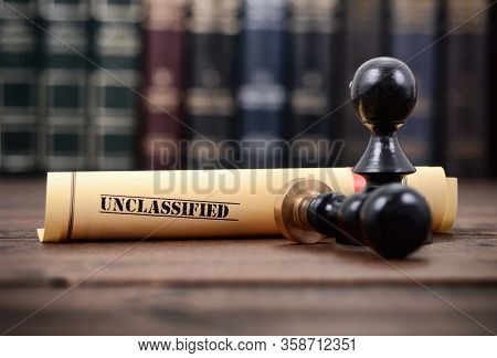 Notary Seals , Notarized Document Concept, Unclassified Documents.