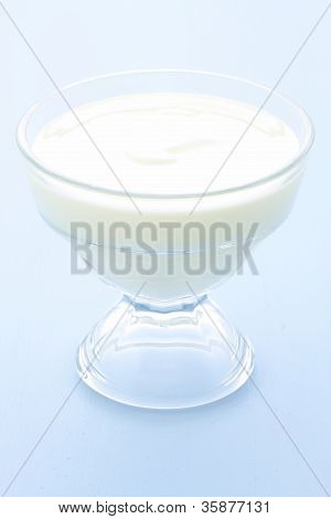 delizioso yogurt fresco