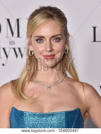 LOS ANGELES - FEB 06:  Influencer Chiara Ferragni Influencer Chiara Ferragni arrives for âThe Way Backâ World Premiere on February 06, 2020 in West Hollywood, CA