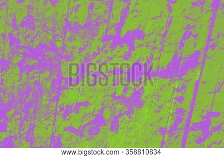 Abstract Acid Green And Purple Background For Design.
