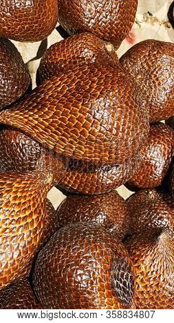 Snake Fruit Technically Known As Salak Or Salak Fruit