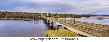 The Bridge To Lettermacaward In County Donegal - Ireland.