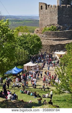 2019.04.21 - Holloko, Hungary - Traditional Fair, During Easter, Under Holloko Castle