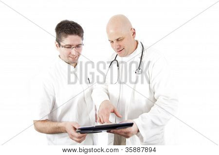 Two Docs With A Chart