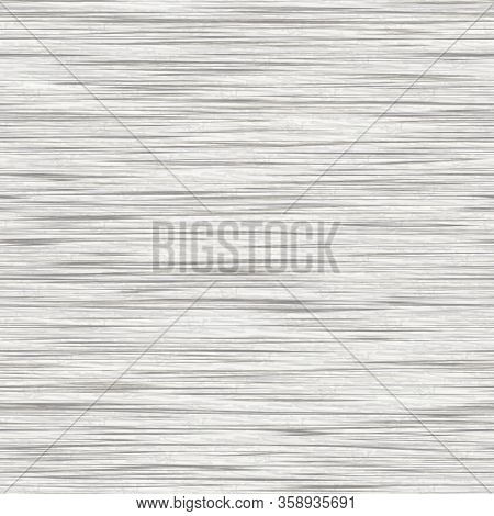 White Grey Variegated Marl Heather Texture Background. Faux Cotton Fabric With Blotched Striped T Sh