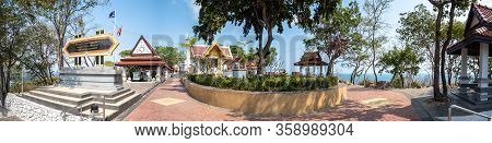 Chonburi, Thailand - March 28, 2018 : Prince Chumporn Khet Udomsak,  Father Of Royal Thai Navy Memor