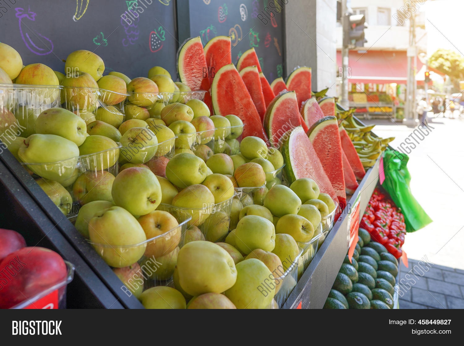 Fruit Stall Market Image & Photo (Free Trial) Bigstock