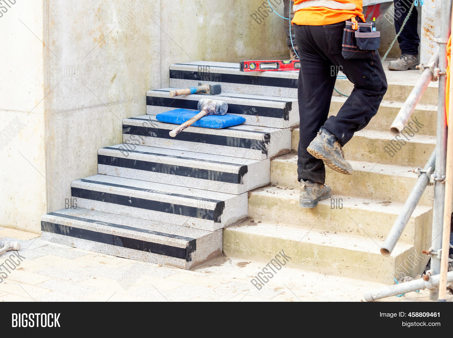 Concrete Steps Under Image & Photo (Free Trial) Bigstock