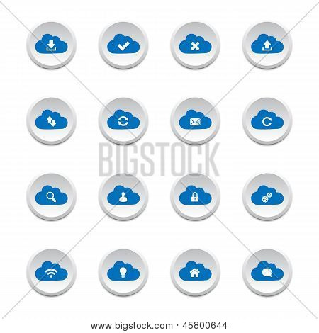 Cloud Computing Buttons
