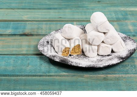 Cow Leg Gelatin; Traditional Sweet Manjar Of The Latin American Region
