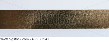 Shiny Gold Color Narrow Strape
