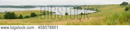 Serene Landscape In The Wild - The Shores Of Lake Otolovo In Belarus