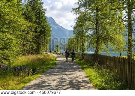 Lake Antholz, A Beautiful Lake In South Tyrol