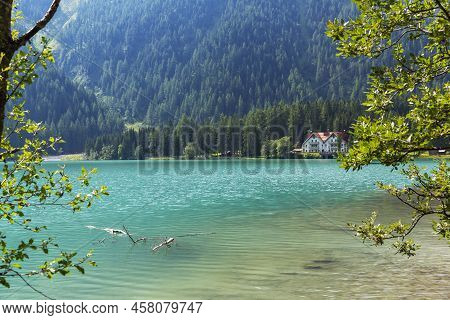 Lake Antholz, A Beautiful Lake In South Tyrol