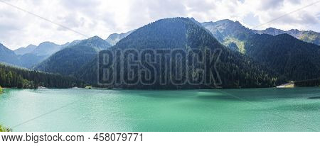 Lake Antholz, A Beautiful Lake In South Tyrol
