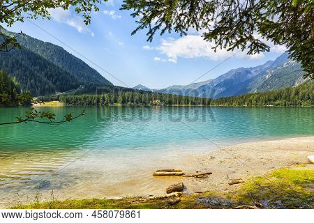 Lake Antholz, A Beautiful Lake In South Tyrol