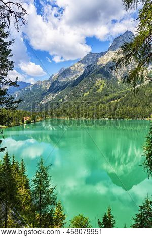 Lake Antholz, A Beautiful Lake In South Tyrol