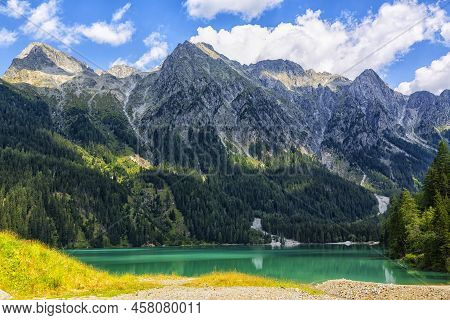 Lake Antholz, A Beautiful Lake In South Tyrol