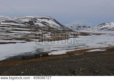 Expedition Beyond The Arctic Circle On All-terrain Vehicles