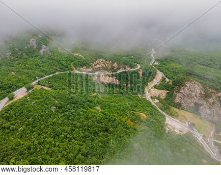 Beautiful View Of The Mountains Of Montenegro And Skadar Lake